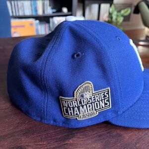 SOLD dodgers 2020 world series championship hat
